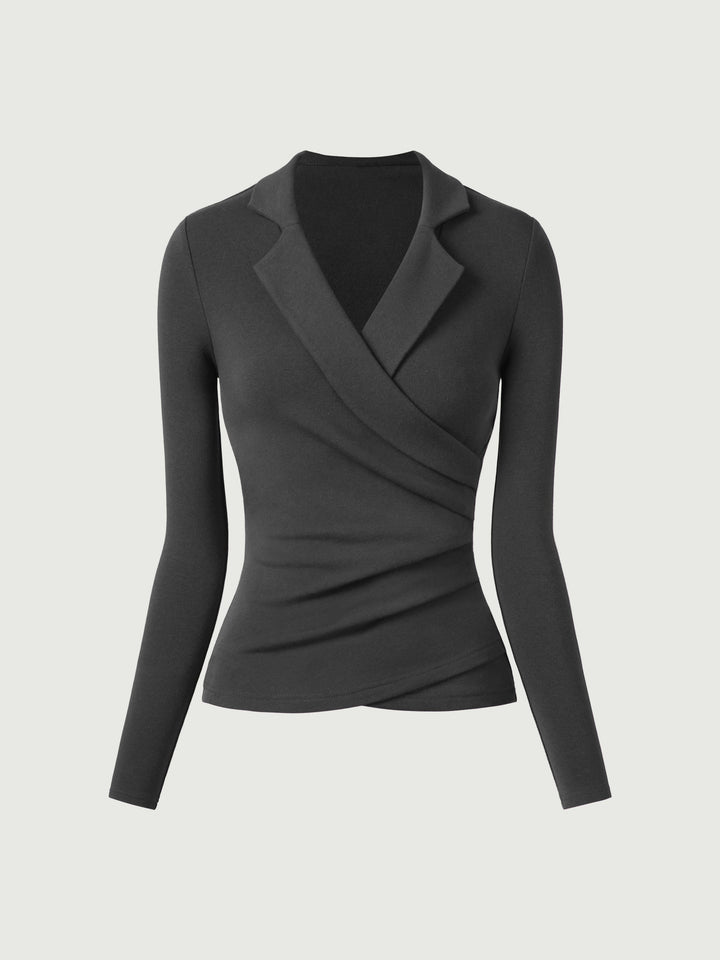 Maison Delcourt ™| Top à Col V