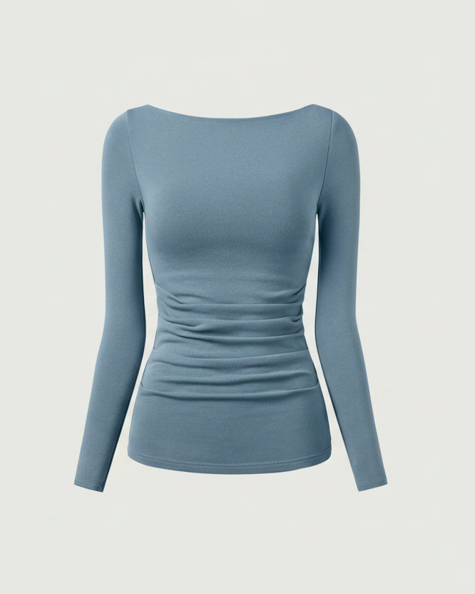 Maison Delcourt ™ | Haut Éspresso à Col Bateau