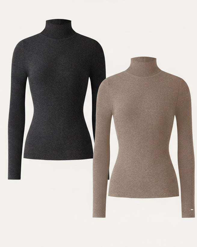 Maison Delcourt™ | Pull Col Roulé à Manches Longues