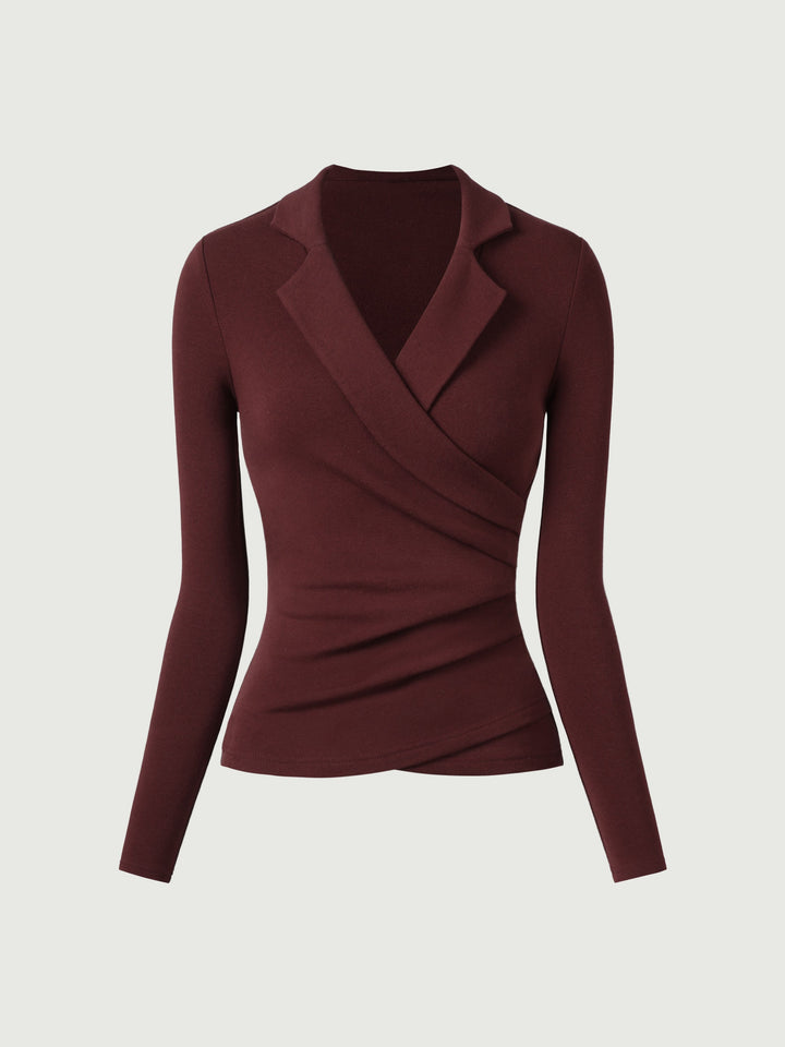 Maison Delcourt ™| Top à Col V