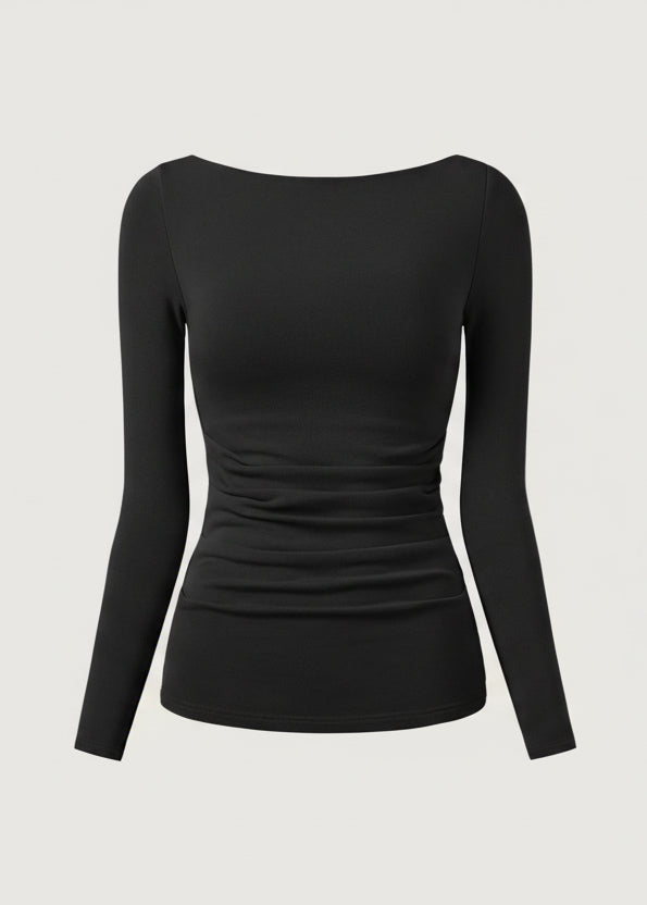 Maison Delcourt ™ | Haut Éspresso à Col Bateau