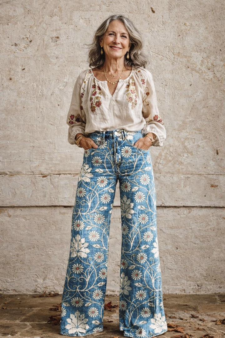 Valette™ | Pantalon Bohème Vintage