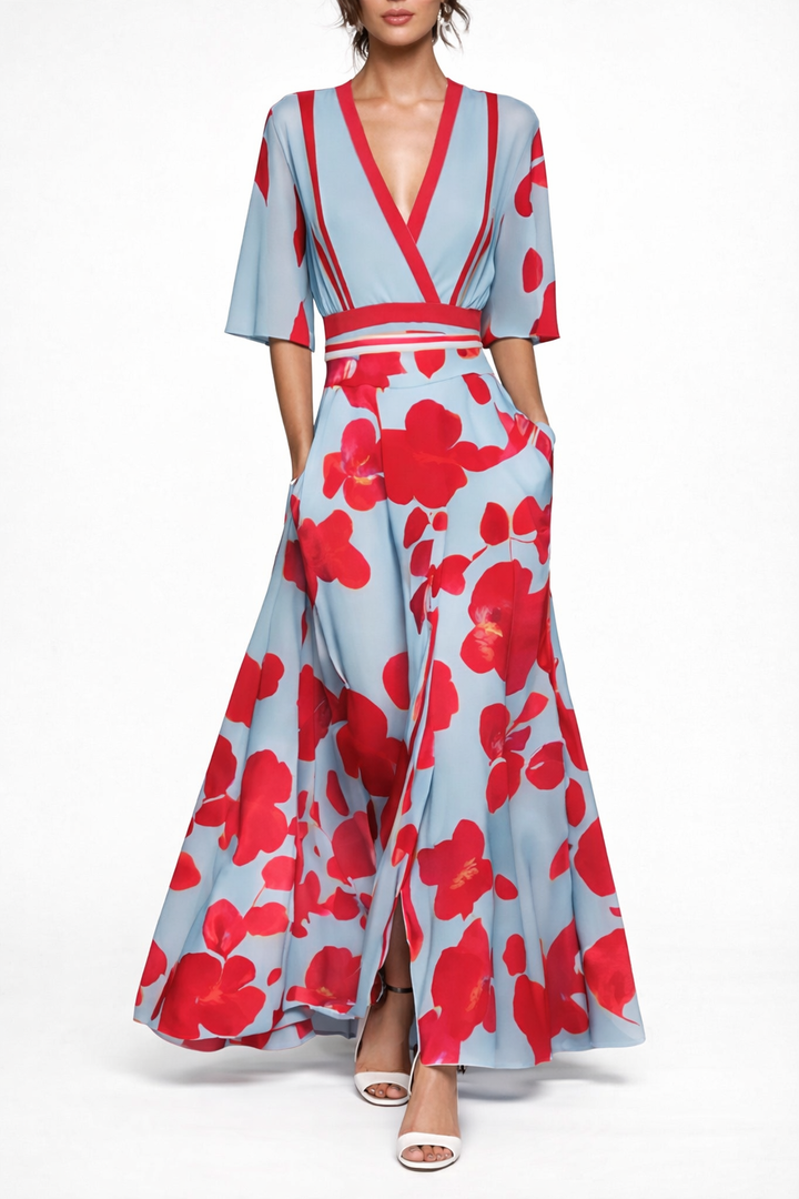 Ayana | Robe à manches élégantes