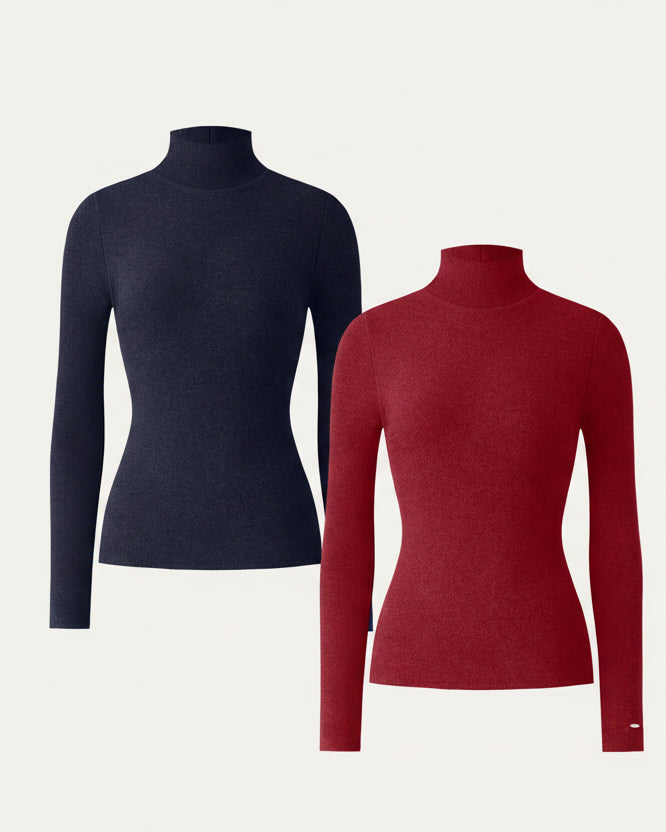 Maison Delcourt™ | Pull Col Roulé à Manches Longues