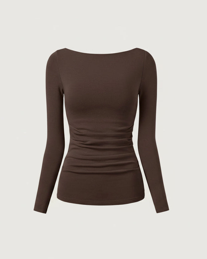 Maison Delcourt ™ | Haut Éspresso à Col Bateau