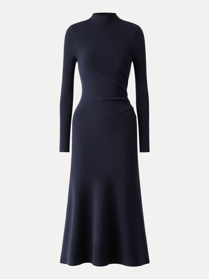 Maison Delcourt ™ | Robe midi à manches longues