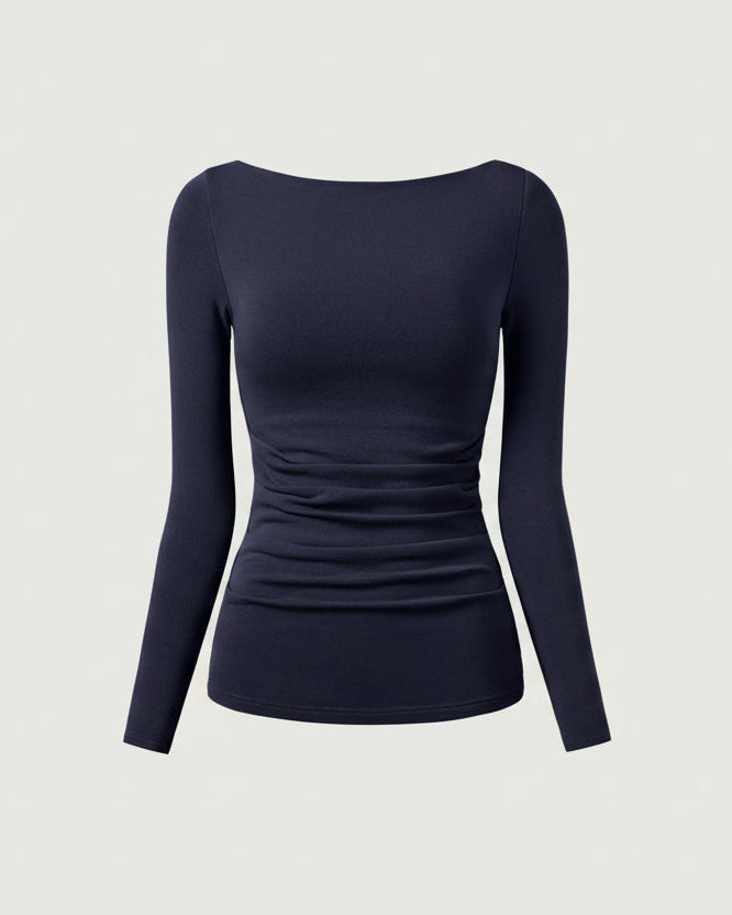 Maison Delcourt ™ | Haut Éspresso à Col Bateau