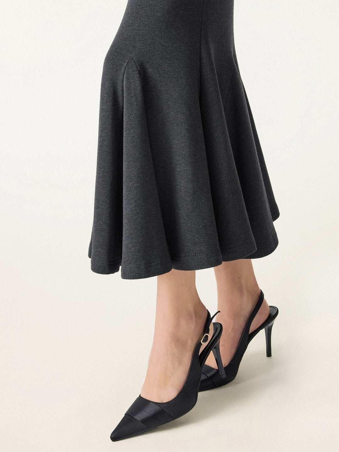 Maison Delcourt™ | Jupe midi évasée