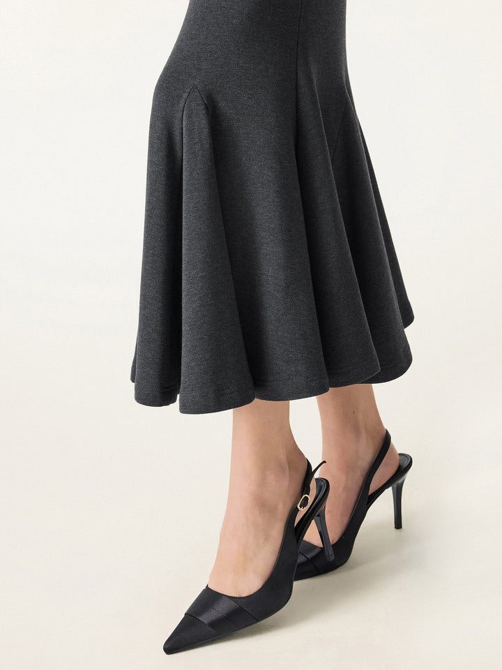 Maison Delcourt™ | Jupe midi évasée